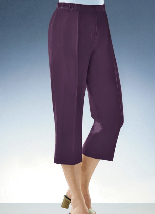 Hosen - Caprihose, in Größe 020 bis 060, in Farbe ECRU Ansicht 4