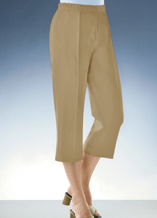 Hosen - Caprihose, in Größe 020 bis 060, in Farbe ECRU Ansicht 3