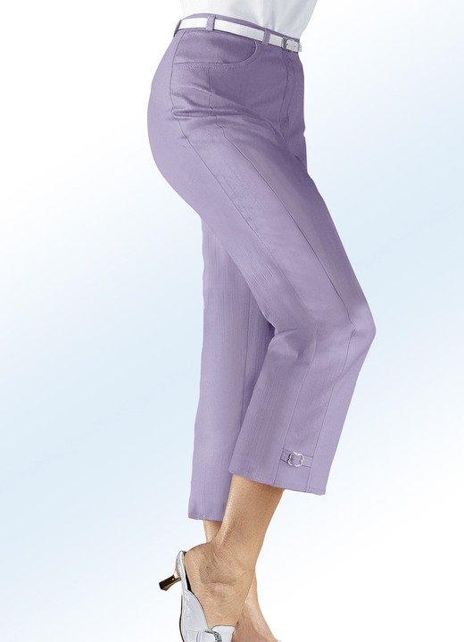 Hosen - Hose in 7/8 Länge Ansicht 3 Hosen - Hose in 7/8 Länge, in Größe 018 bis 058, in Farbe WEISS Ansicht 3