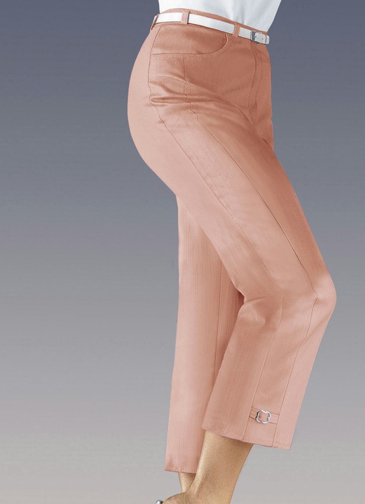 Hosen - Hose in 7/8 Länge Ansicht 5 Hosen - Hose in 7/8 Länge, in Größe 018 bis 058, in Farbe WEISS Ansicht 5