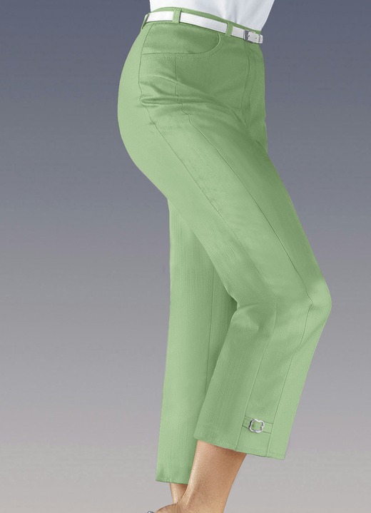 Hosen - Hose in 7/8 Länge Ansicht 6 Hosen - Hose in 7/8 Länge, in Größe 018 bis 058, in Farbe WEISS Ansicht 6