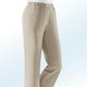 Hosen - Caprihose in Schlupfform – Farbe BEIGE MEL. Hosen - Caprihose in Schlupfform, in Größe 019 bis 056, in Farbe HELLGRAU MEL.