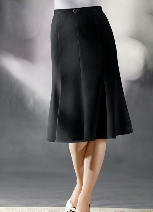 Röcke - 8-Bahnenrock, in Größe 019 bis 056, in Farbe ECRU Ansicht 6