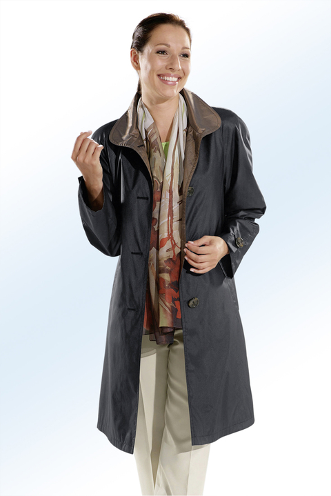 Lang - Kurzmantel in ausgestellter Form, in Größe 040 bis 056, in Farbe SAND Ansicht 3