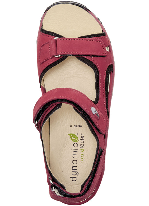 Sandaletten & Pantoletten - Waldläufer, sportliche Damen-Sandalen, Weite H, mit herausnehmbarem Fußbett Ansicht 4 Sandaletten & Pantoletten - Waldläufer, sportliche Damen-Sandalen, Weite H, mit herausnehmbarem Fußbett, in Größe 3 1/2 bis 8, in Farbe EISGRAU-GRAFIT Ansicht 4