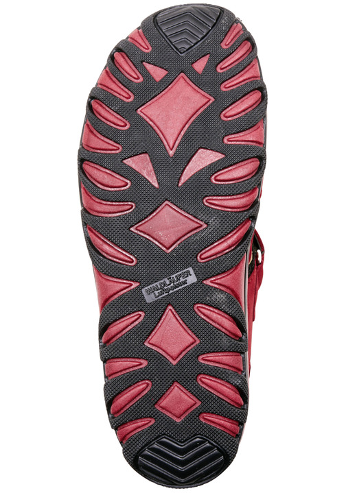 Sandaletten & Pantoletten - Waldläufer, sportliche Damen-Sandalen, Weite H, mit herausnehmbarem Fußbett Ansicht 5 Sandaletten & Pantoletten - Waldläufer, sportliche Damen-Sandalen, Weite H, mit herausnehmbarem Fußbett, in Größe 3 1/2 bis 8, in Farbe EISGRAU-GRAFIT Ansicht 5