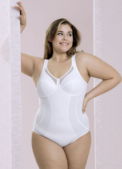 Korseletts - Anita Hosenkorselett mit transparenten Tülleinsätzen, in Größe 075 bis 120, in Cup C, in Farbe JEANSBLAU Ansicht 6