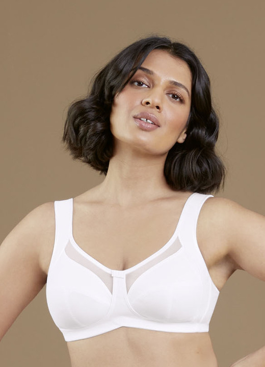 BHs - Anita BH mit seitlicher, stützender Blende, in Größe 075 bis 120, in Cup C, in Farbe JEANSBLAU Ansicht 6