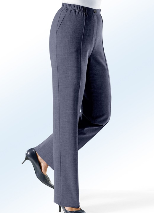 Hosen - Hose mit eingearbeiteter Tresortasche Ansicht 6 Hosen - Hose mit eingearbeiteter Tresortasche, in Größe 019 bis 058, in Farbe M''GRAU MEL. Ansicht 6