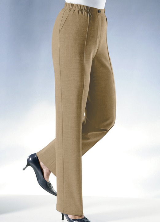 Hosen - Hose mit eingearbeiteter Tresortasche Ansicht 4 Hosen - Hose mit eingearbeiteter Tresortasche, in Größe 019 bis 058, in Farbe M''GRAU MEL. Ansicht 4