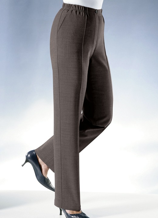 Hosen - Hose mit eingearbeiteter Tresortasche Ansicht 6 Hosen - Hose mit eingearbeiteter Tresortasche, in Größe 019 bis 058, in Farbe RAUCHBLAU MEL. Ansicht 6