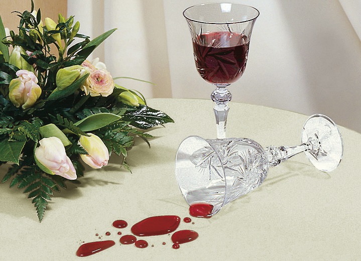 Tischdecken - Tischdecke aus 100% Baumwolle mit Acryl-Versiegelung, in Größe 110 (Tischdecke, 110/140 cm) bis 190 (Tischdecke oval, 140/190 cm), in Farbe TERRA Ansicht 5