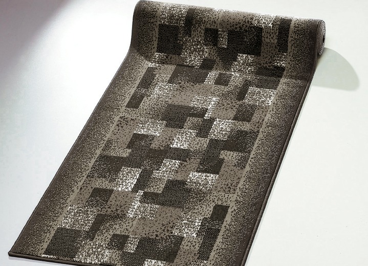 Läufer & Stufenmatten - Velours-Läufer nach Maß, in Größe 101 (60 cm breit) bis 106 (100 cm breit), in Farbe BLAU Ansicht 3