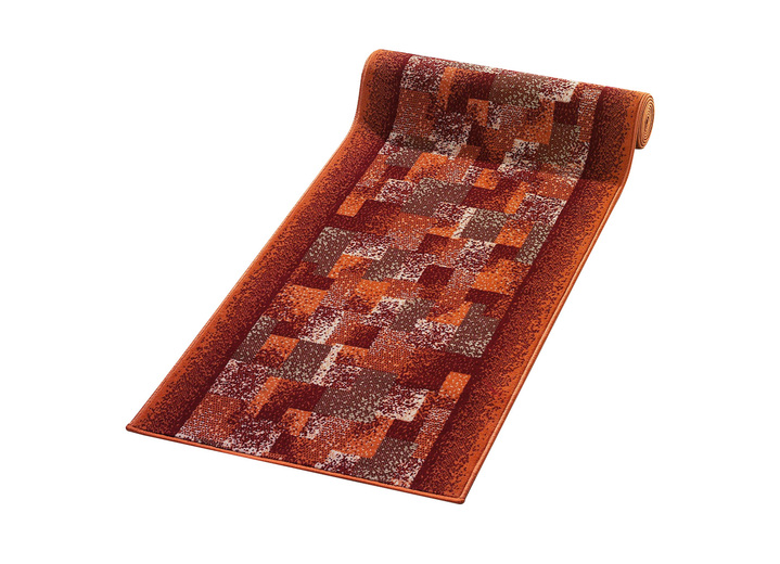 Läufer & Stufenmatten - Velours-Läufer nach Maß, in Größe 101 (60 cm breit) bis 106 (100 cm breit), in Farbe BLAU Ansicht 4