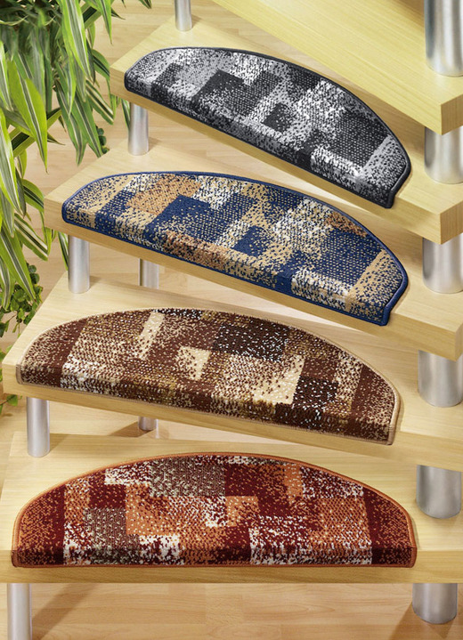 Läufer & Stufenmatten - Gekettelte Stufenmatten, in Größe 151 (2er-Pack) bis 325 (15er-Pack), in Farbe BEIGE Ansicht 3