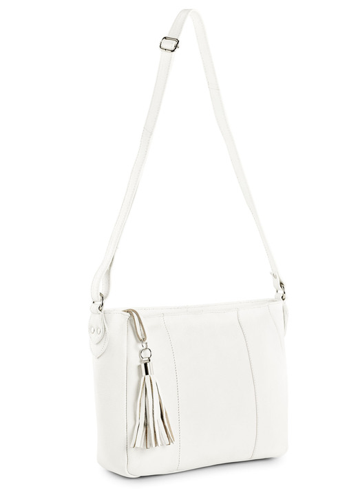 Taschen - Laurina, Tasche, Damen, mit verstellbarem Umhängeriemen, in Farbe WEISS Ansicht 1