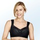 BHs - Miss Mary BH mit Strukturmuster – Farbe SCHWARZ – Ansicht 1 BHs - Miss Mary BH mit Strukturmuster, in Größe 080 bis 115, in Cup B, in Farbe BEIGE – Farbe SCHWARZ – Ansicht 1