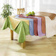 Tischdecken - Klassisch marmorierte Wachstuch-Tischdecke – Farbe TERRA – Ansicht 1 Tischdecken - Klassisch marmorierte Wachstuch-Tischdecke, in Größe 108 (Tischdecke, 80/ 80 cm) bis 220 (Tischdecke, oval, 155/220 cm), in Farbe TERRA – Farbe TERRA – Ansicht 1