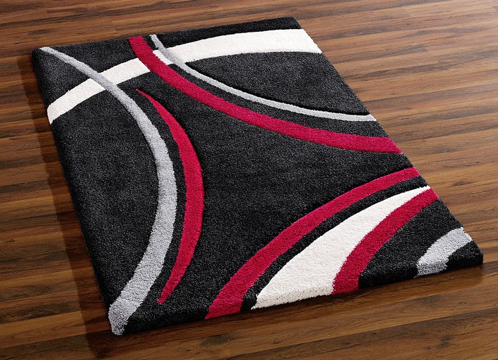 Modern - Brücken und Teppiche in angenehmer, hochwertiger Qualität, in Größe 111 (Brücke, 60x110 cm) bis 288 (Teppich, 240x340 cm), in Farbe SILBER Ansicht 5