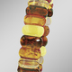 Armbänder - Armband, echte bunte Naturbernsteine, in Farbe  – Ansicht 1