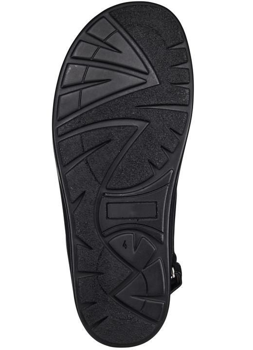 Sandaletten & Pantoletten - Waldläufer, bequeme Damen-Sandalen, Weite H, mit herausnehmbarem Fußbett Ansicht 7 Sandaletten & Pantoletten - Waldläufer, bequeme Damen-Sandalen, Weite H, mit herausnehmbarem Fußbett, in Größe 3 1/2 bis 8, in Farbe STAHLBLAU Ansicht 7