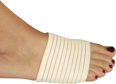 Bandagen - Stützbandagen für den Alltag, Beruf und Sport, in Farbe HAUTFARBEN, in Ausführung Knöchelbandage – Farbe HAUTFARBEN – Ansicht 