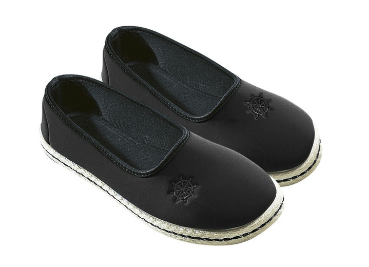 Pumps & Ballerina - Bequeme und trendige Stretch-Ballerina, in Größe 037 bis 042, in Farbe BLAU Ansicht 6