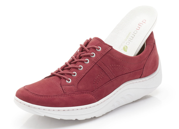 Slipper & Schnürschuhe - Waldläufer, bequeme Damen-Schnürschuhe, Weite H, Sohle mit Abrollfunktion Ansicht 6 Slipper & Schnürschuhe - Waldläufer, bequeme Damen-Schnürschuhe, Weite H, Sohle mit Abrollfunktion, in Größe 4 bis 8 1/2, in Farbe CHAMPAGNER Ansicht 6