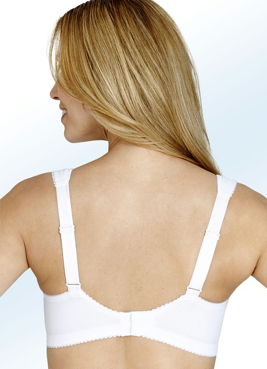 Soft-BH - Miss Mary Minimizer-BH mit vorgeformten Cups Ansicht 2 Soft-BH - Miss Mary Minimizer-BH mit vorgeformten Cups, in Größe 075 bis 100, in Cup E, in Farbe WEISS Ansicht 2