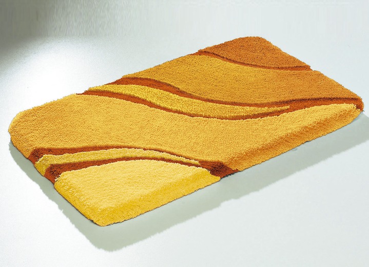 Kleine Wolke - Moderne Badgarnitur von Kleine Wolke, in Größe 100 (Vorleger halbrund, 50/ 80 cm bis 112 (WC-Deckelbezug mit Kordel, 47/ 50 cm)), in Farbe BLAU Ansicht 13