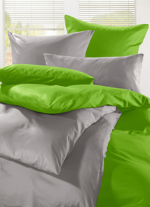 Bettwäschegarnituren - Satin Bettwäsche-Programm von Mesana Ansicht 9 Bettwäschegarnituren - Satin Bettwäsche-Programm von Mesana, in Größe 110(40/80cm + 135/200 cm) bis 133 (Spannbetttuch, 90-100/200 cm), in Farbe BLAU Ansicht 9