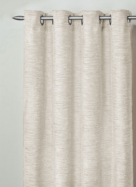 Klassisch - Fensterdekoration aus schwerer Thermo-Chenille-Qualität Ansicht 9 Klassisch - Fensterdekoration aus schwerer Thermo-Chenille-Qualität, in Größe 364 (H150xB135 cm) bis 464 (H245xB270 cm), in Farbe HELLBLAU, in Ausführung mit Universalschienenband Ansicht 9