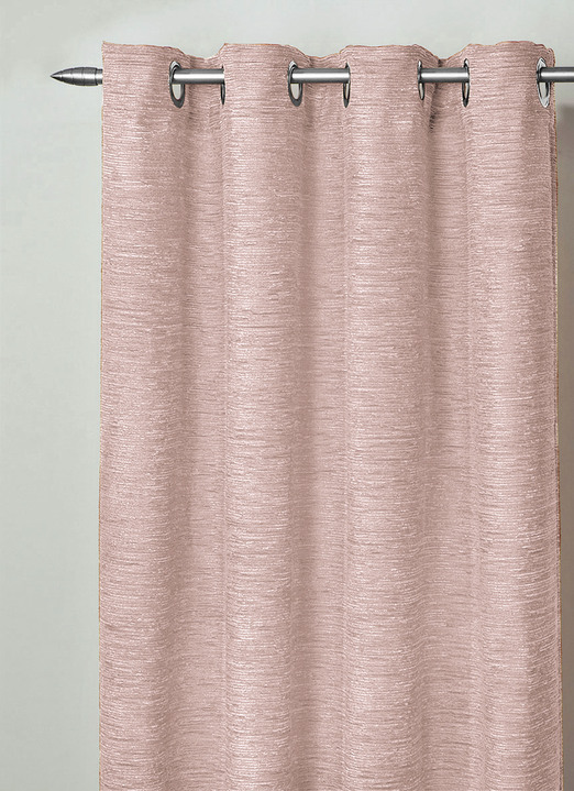 Klassisch - Fensterdekoration aus schwerer Thermo-Chenille-Qualität Ansicht 6 Klassisch - Fensterdekoration aus schwerer Thermo-Chenille-Qualität, in Größe 364 (H150xB135 cm) bis 464 (H245xB270 cm), in Farbe HELLBLAU, in Ausführung mit Universalschienenband Ansicht 6