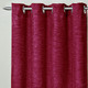 Klassisch - Fensterdekoration aus schwerer Thermo-Chenille-Qualität – Farbe ROT – Ansicht 1 Klassisch - Fensterdekoration aus schwerer Thermo-Chenille-Qualität, in Größe 364 (H150xB135 cm) bis 464 (H245xB270 cm), in Farbe HELLBLAU, in Ausführung mit Universalschienenband – Farbe ROT – Ansicht 1