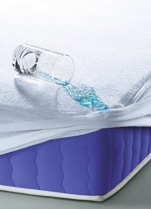 Spannbetttücher - Antibakterielles Inkontinenz-Spannbetttuch aus 100% Baumwolle, in Größe 129 (70/140 cm) bis 138 (180/200 cm), in Farbe WEISS Ansicht 14