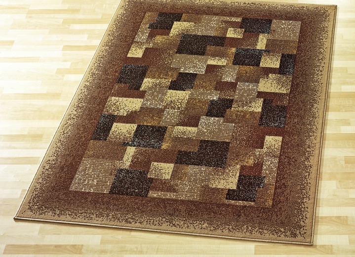 Klassisch - Velours-Brücken, -Teppiche und -Bettumrandung, in Größe 105 (Brücke, 60x110 cm) bis 309 (Bettumrandung, 3-teilig), in Farbe BLAU Ansicht 2