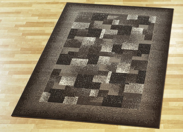 Klassisch - Velours-Brücken, -Teppiche und -Bettumrandung, in Größe 105 (Brücke, 60x110 cm) bis 309 (Bettumrandung, 3-teilig), in Farbe BLAU Ansicht 3