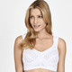 Soft-BH - Miss Mary BH mit strukturierten Cups – Farbe WEISS Soft-BH - Miss Mary BH mit strukturierten Cups, in Größe 080 bis 110, in Cup C, in Farbe WEISS