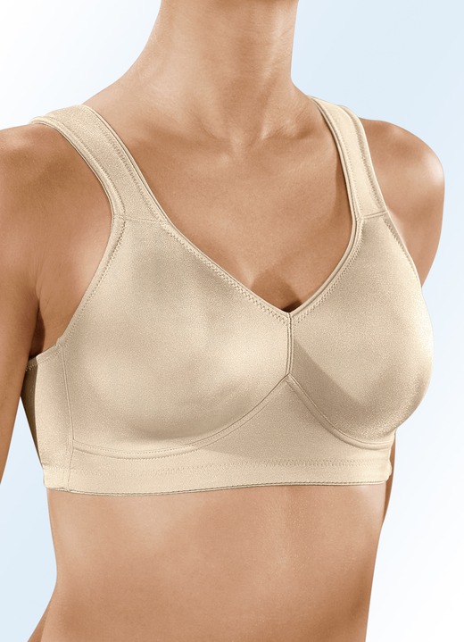 Soft-BH - Speidel Zweierpack BH mit doppelt vorgeformten Cups Ansicht 4 Soft-BH - Speidel Zweierpack BH mit doppelt vorgeformten Cups, in Größe 080 bis 105, in Cup B, in Farbe 1X MARINE, 1X WEISS Ansicht 4