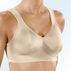 Soft-BH - Speidel Zweierpack BH mit doppelt vorgeformten Cups – Farbe 1X WEISS, 1X Puder – Ansicht 2 Soft-BH - Speidel Zweierpack BH mit doppelt vorgeformten Cups, in Größe 080 bis 105, in Cup B, in Farbe 1X MARINE, 1X WEISS – Farbe 1X WEISS, 1X Puder – Ansicht 2