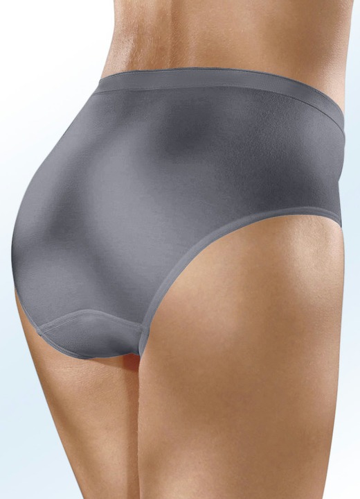 Slips - Speidel Viererpack Slips ohne Seitennähte Ansicht 3 Slips - Speidel Viererpack Slips ohne Seitennähte, in Größe 040 bis 050, in Farbe SCHWARZ Ansicht 3