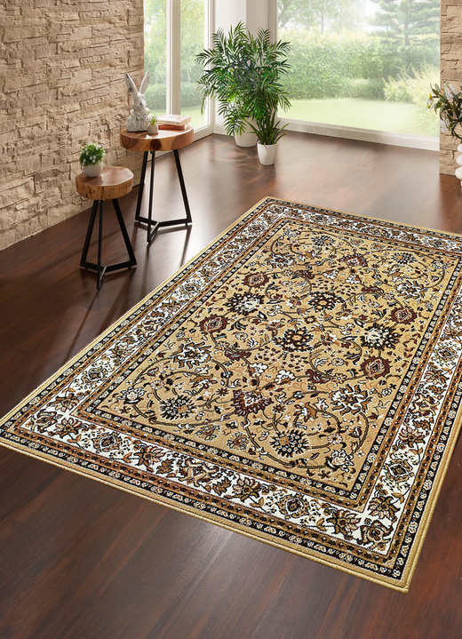 Klassisch - Brücken, Teppiche und Bettumrandungen, in Größe 111 (Brücke, 60x110 cm) bis 323 (Teppich oval, 190x280 cm), in Farbe BLAU Ansicht 4