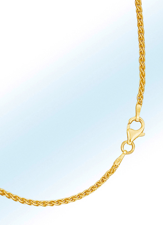 Halsketten - Herrlich verspielte Zopfkette, in Farbe