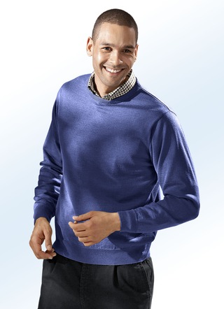 Pullover in 4 Farben mit rundem Halsausschnitt