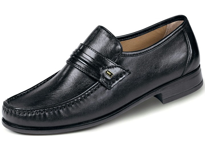 Eleganter Mokassin Slipper Aus Feinem Chevreauleder Schuhe Bader