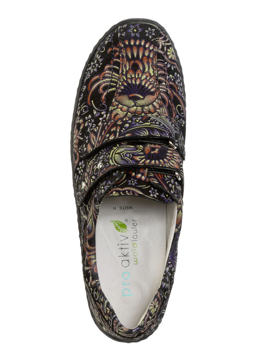 Slipper & Schnürschuhe - Waldläufer, bequeme Damen-Slipper, Weite H, mit herausnehmbarem Fußbett, in Größe 3 1/2 bis 8, in Farbe ECRU-BUNT Ansicht 26