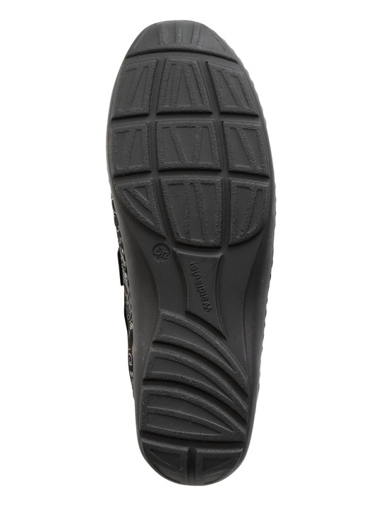 Slipper & Schnürschuhe - Waldläufer, bequeme Damen-Slipper, Weite H, mit herausnehmbarem Fußbett, in Größe 3 1/2 bis 8, in Farbe ECRU-BUNT Ansicht 27