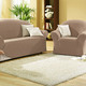 Sessel- & Sofaüberwürfe - Schützende Stretchbezüge für Sessel und Sofa, in Größe 101 (Sessel-Bezug) bis 108 (Hocker-Bezug), in Farbe NATUR – Farbe CAMEL – Ansicht 1