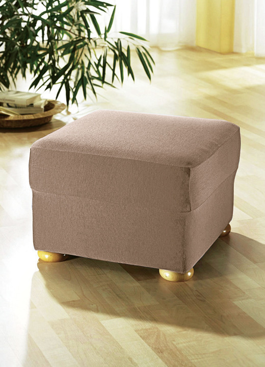 Sessel- & Sofaüberwürfe - Schützende Stretchbezüge für Sessel und Sofa, in Größe 101 (Sessel-Bezug) bis 108 (Hocker-Bezug), in Farbe NATUR Ansicht 19