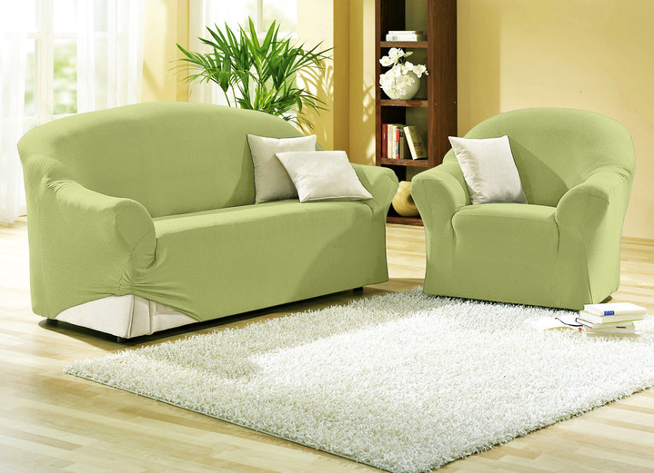 Sessel- & Sofaüberwürfe - Schützende Stretchbezüge für Sessel und Sofa Ansicht 26 Sessel- & Sofaüberwürfe - Schützende Stretchbezüge für Sessel und Sofa, in Größe 101 (Sessel-Bezug) bis 108 (Hocker-Bezug), in Farbe BLAU Ansicht 26